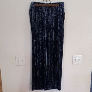 a new day Crushed Velvet Joggers in Blue